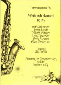 Read more about the article Weihnachtskonzert 1993