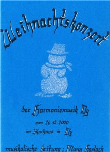 Read more about the article Weihnachtskonzert 2000
